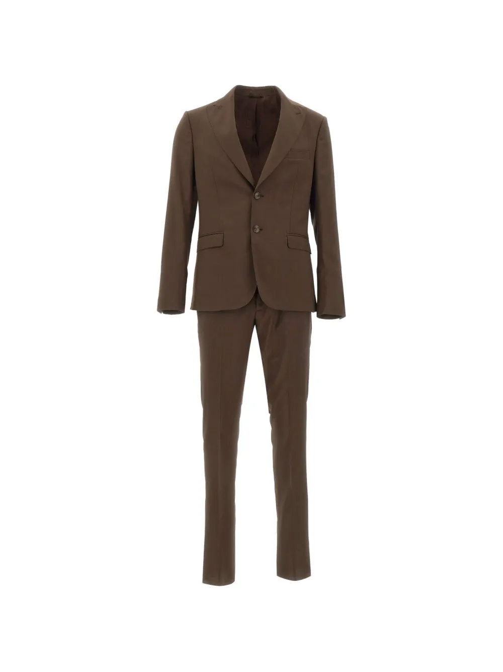 Ungaro single-breasted two-piece suit - Marrone