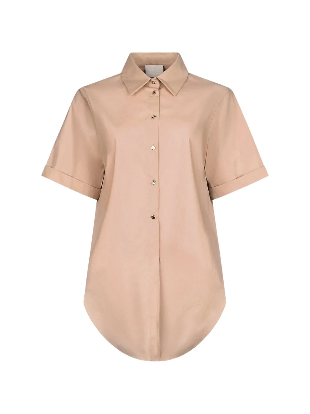 LIU JO tie-front shirt - Toni neutri