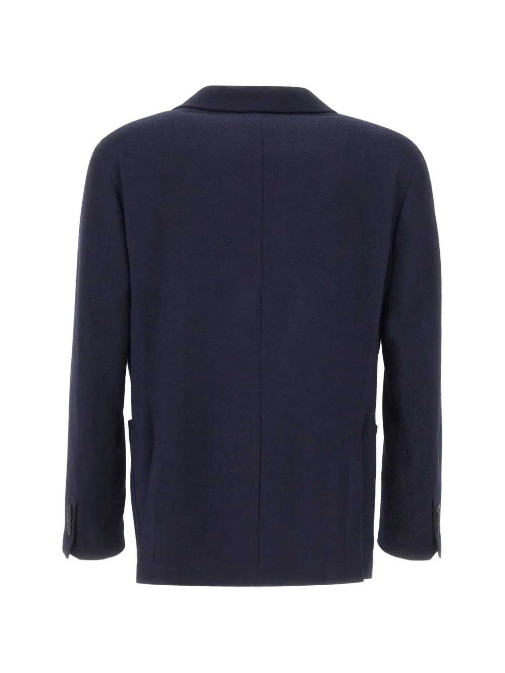 Manuel Ritz Logo-pin Patch-pocket Blazer In Blue