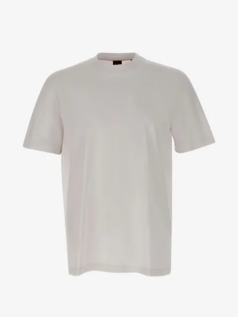 BOSS logo-embroidered T-shirt