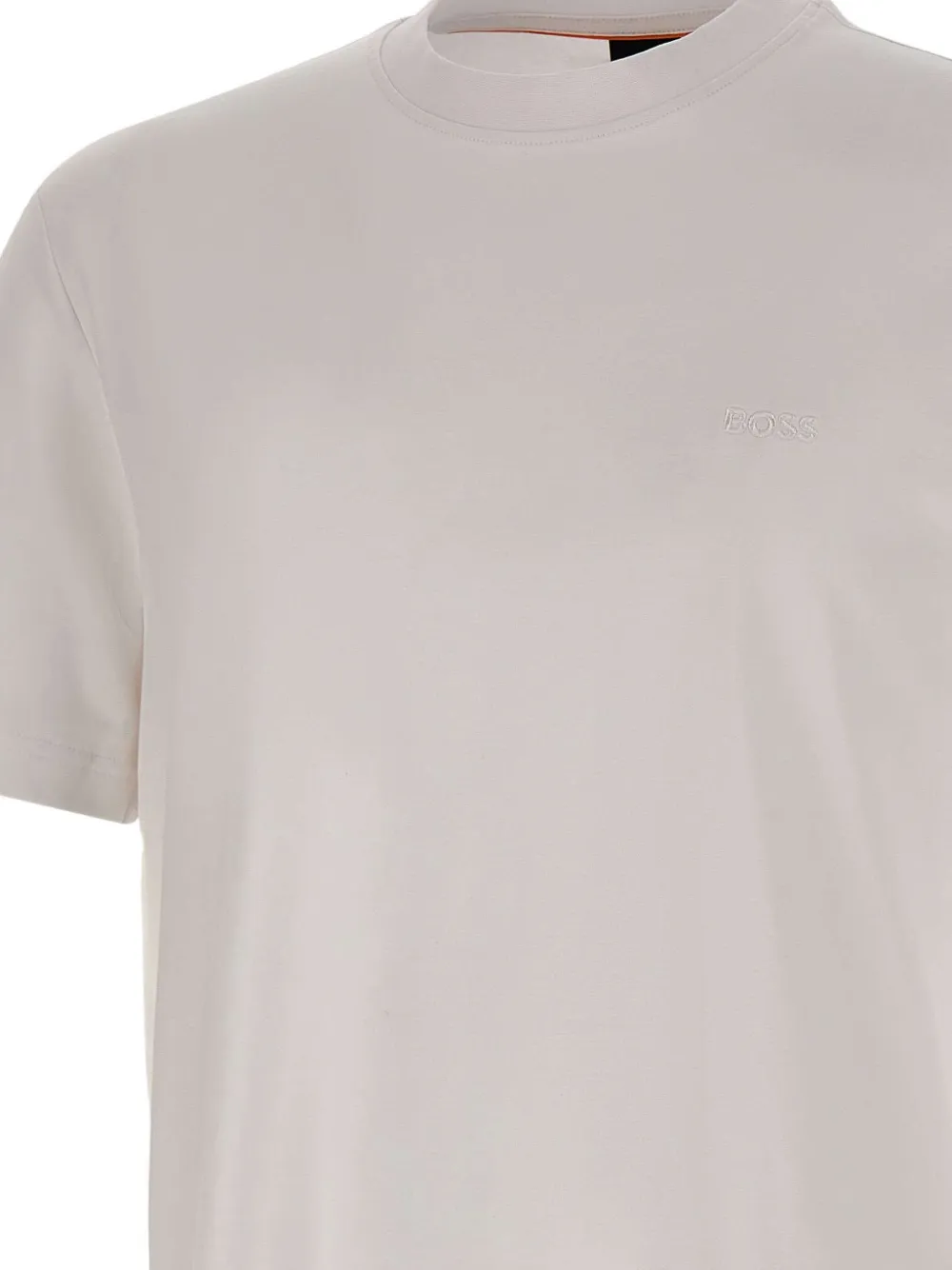 BOSS T-shirt met geborduurd logo Wit