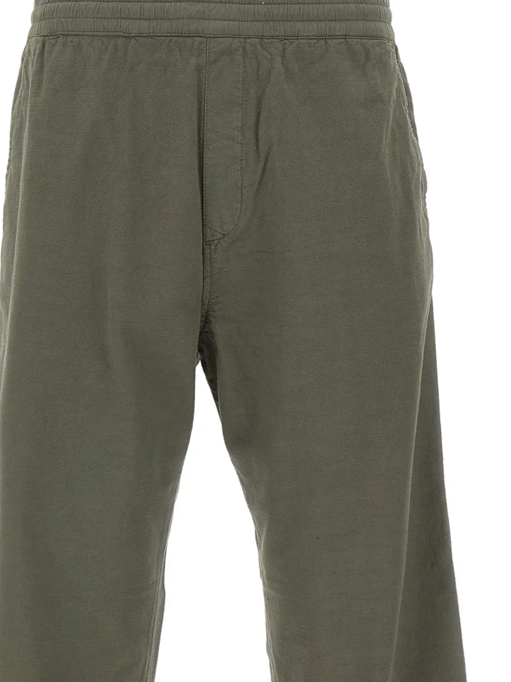 Carhartt WIP Walton broek met elastische taille en trekkoord Groen