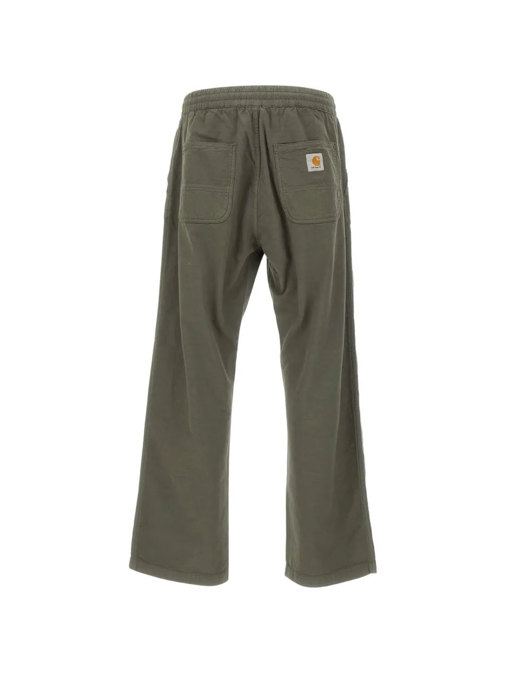 Carhartt WIP Walton broek met elastische taille en trekkoord Groen