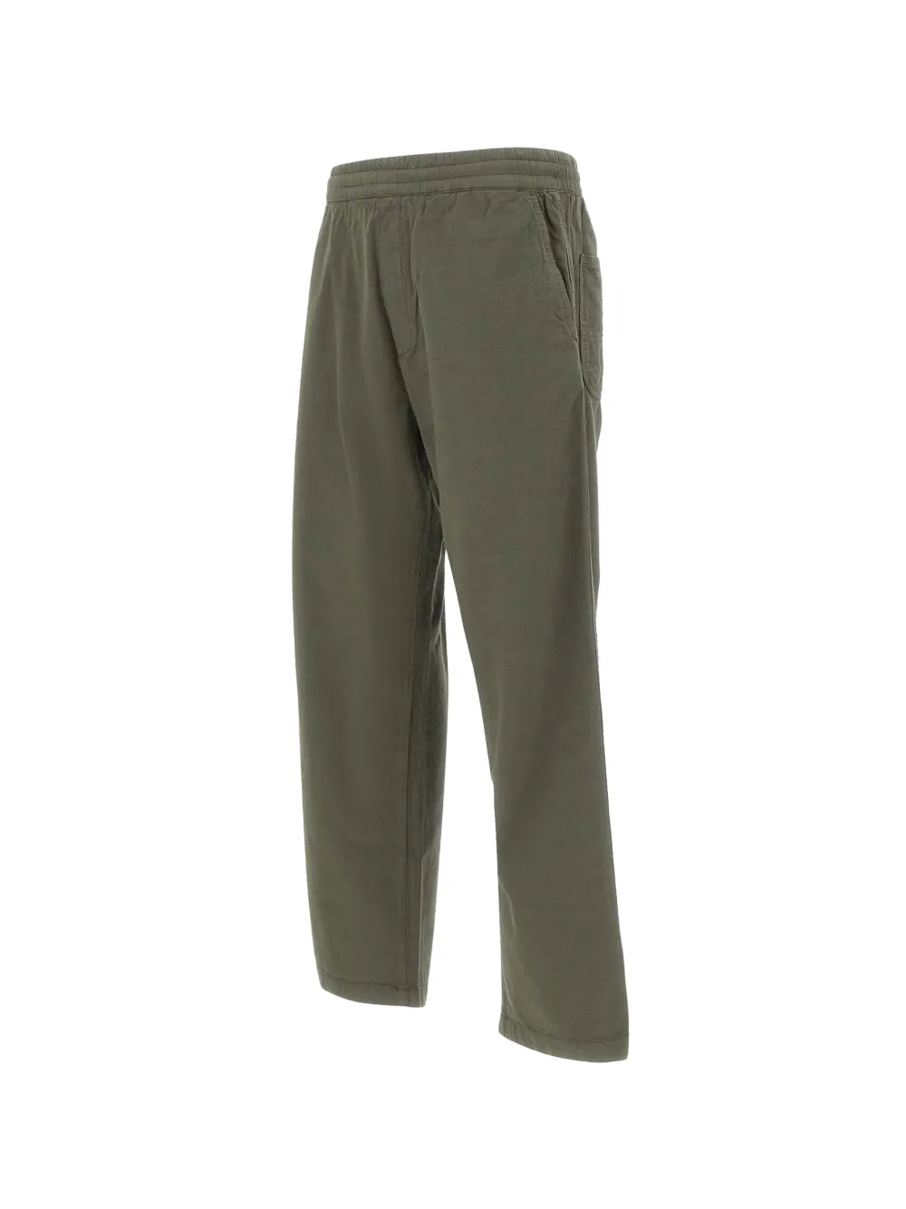 Carhartt WIP Walton broek met elastische taille en trekkoord Groen