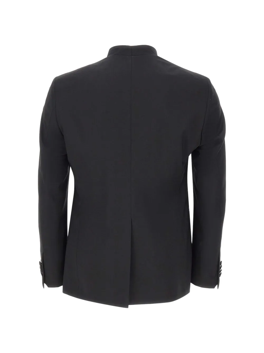 Tagliatore Blazer met V-hals en dubbele rij knopen Zwart