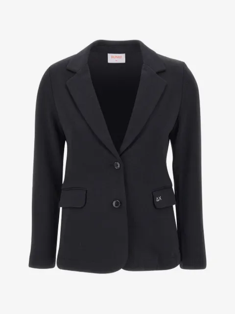 Sun68 notched-lapels blazer