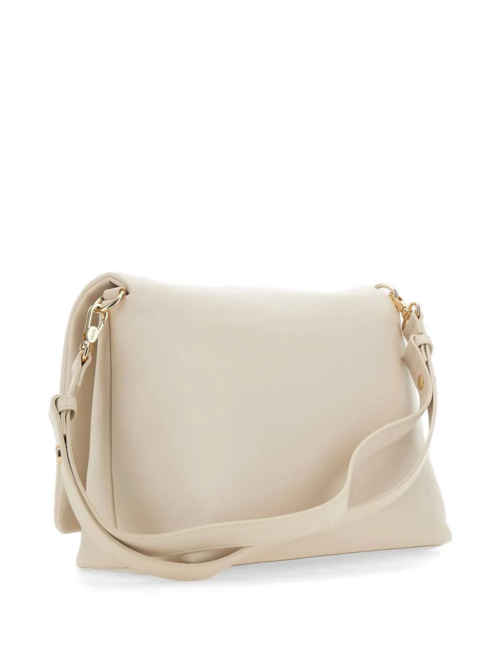 LIU JO Grote LaPuffy schoudertas met omslag Beige