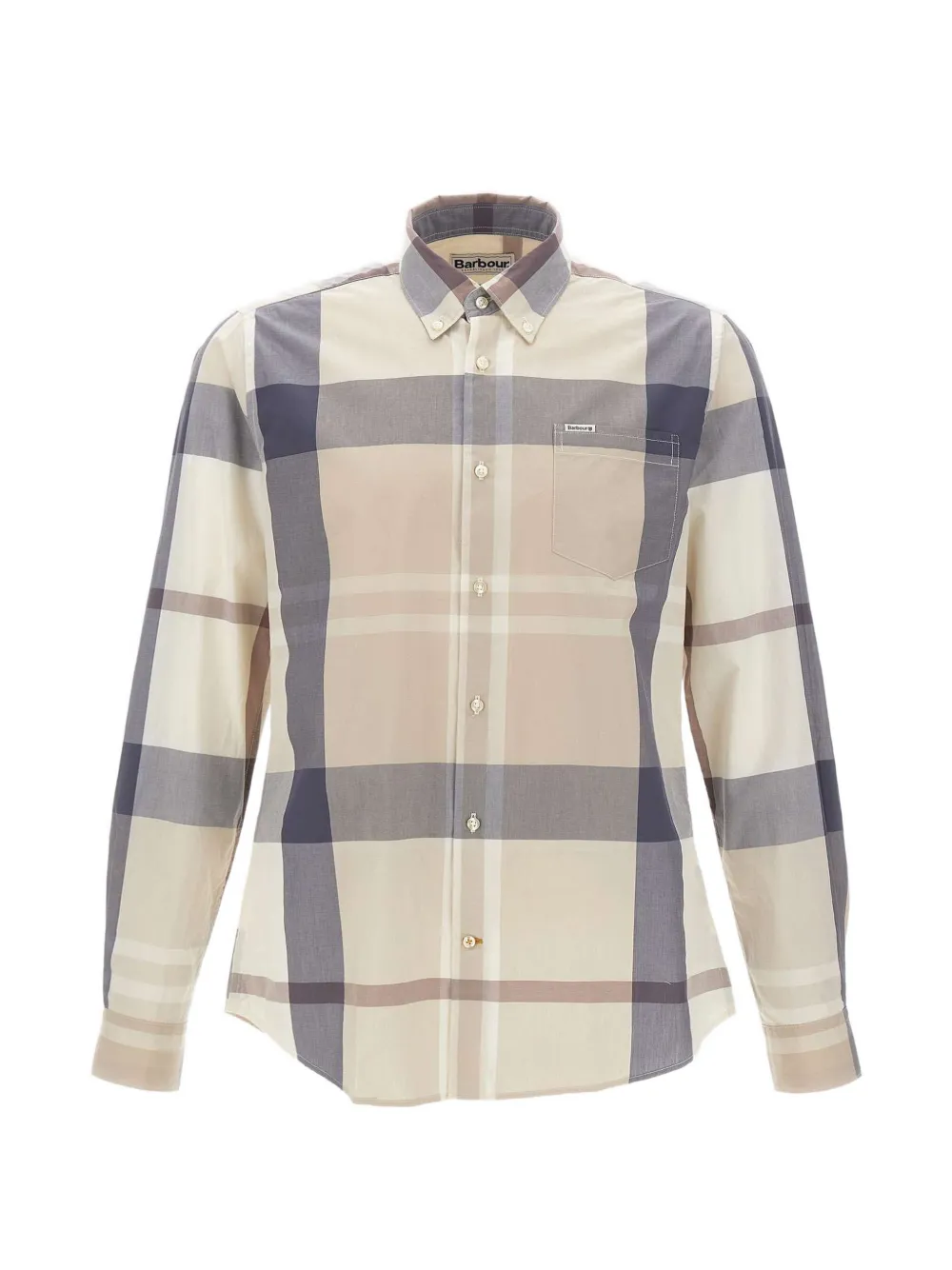 Barbour tartan-pocket shirt - Toni neutri
