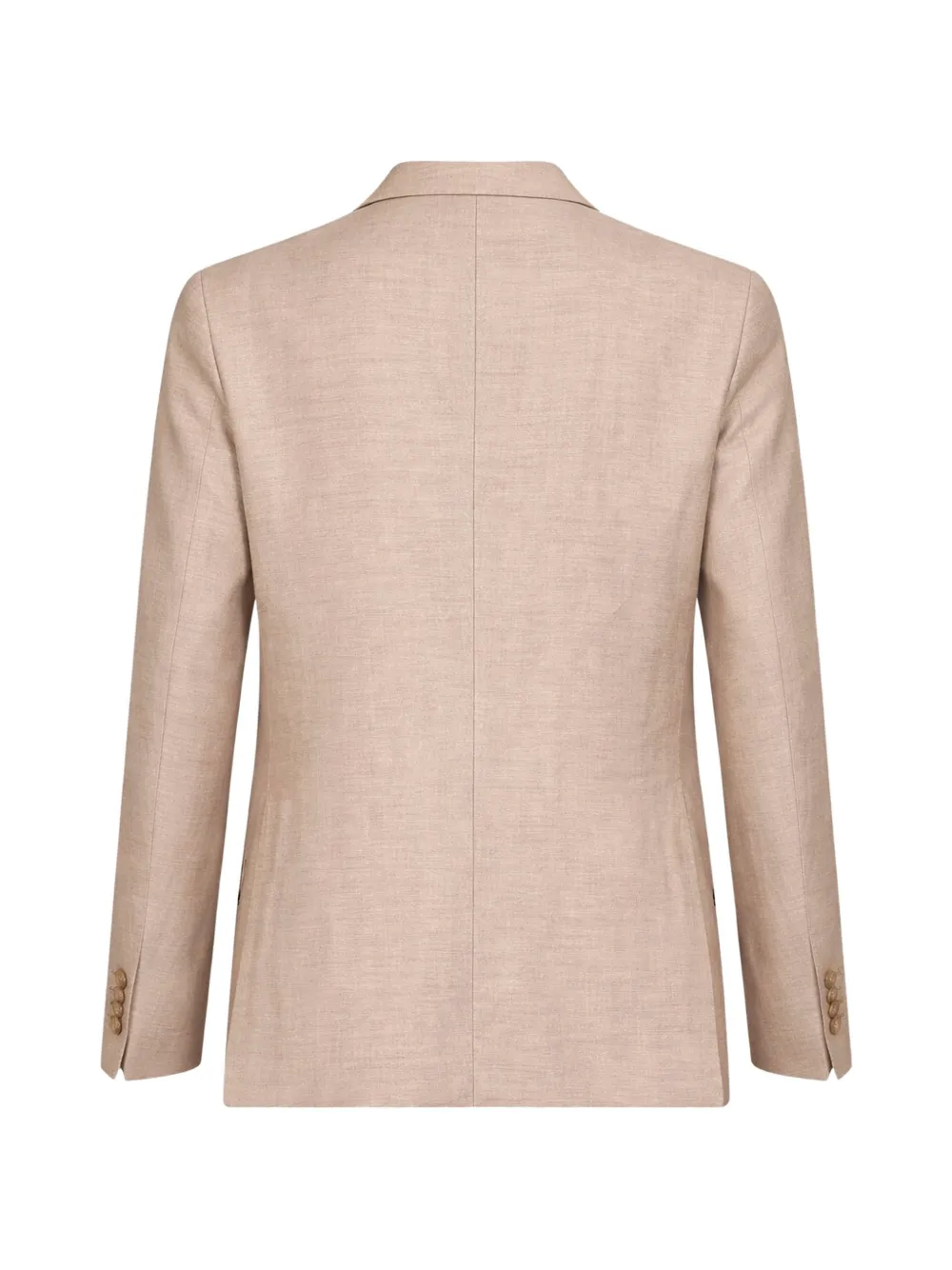 Tagliatore Blazer met puntige revers en twee knopen Beige