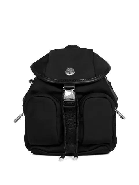 Moncler logo-embossed foldover backpack