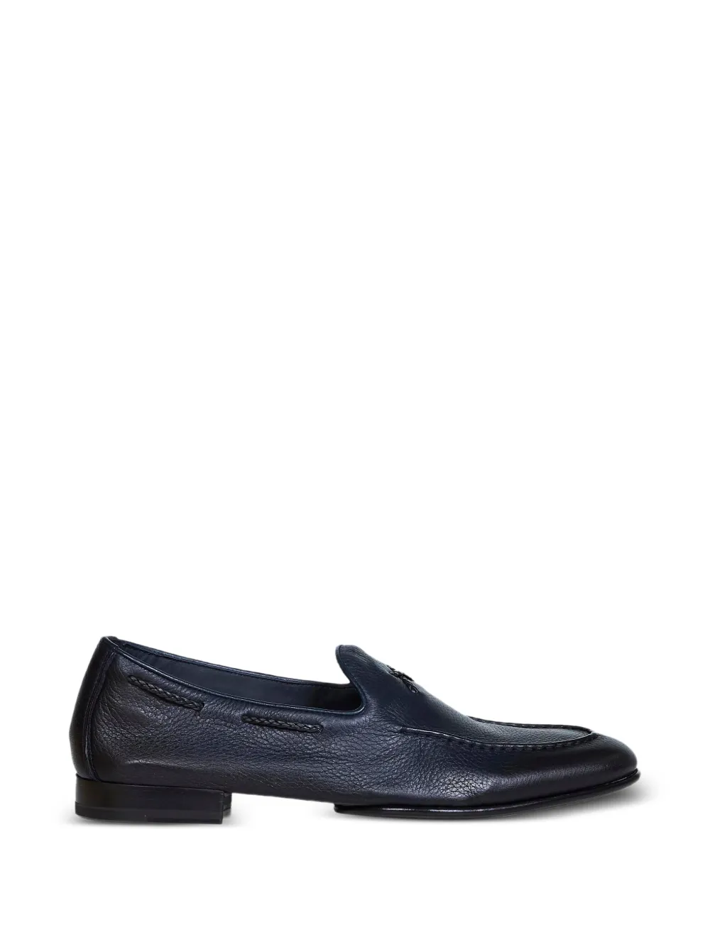 Doucal's leather loafers - Blu