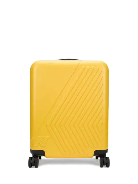 K-Way embossed logo suitcase