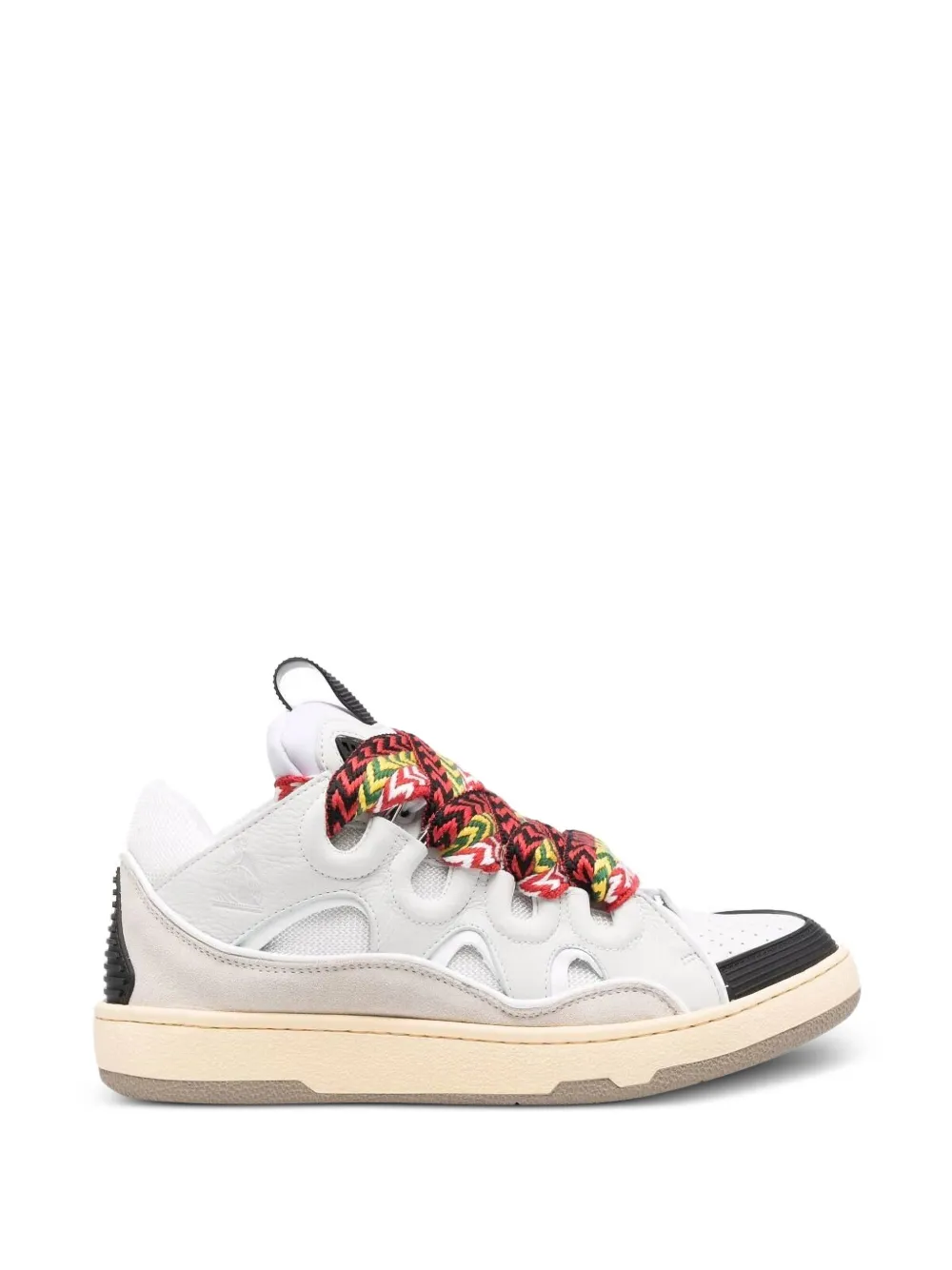 Lanvin Curb rope-style laces sneakers - Grau