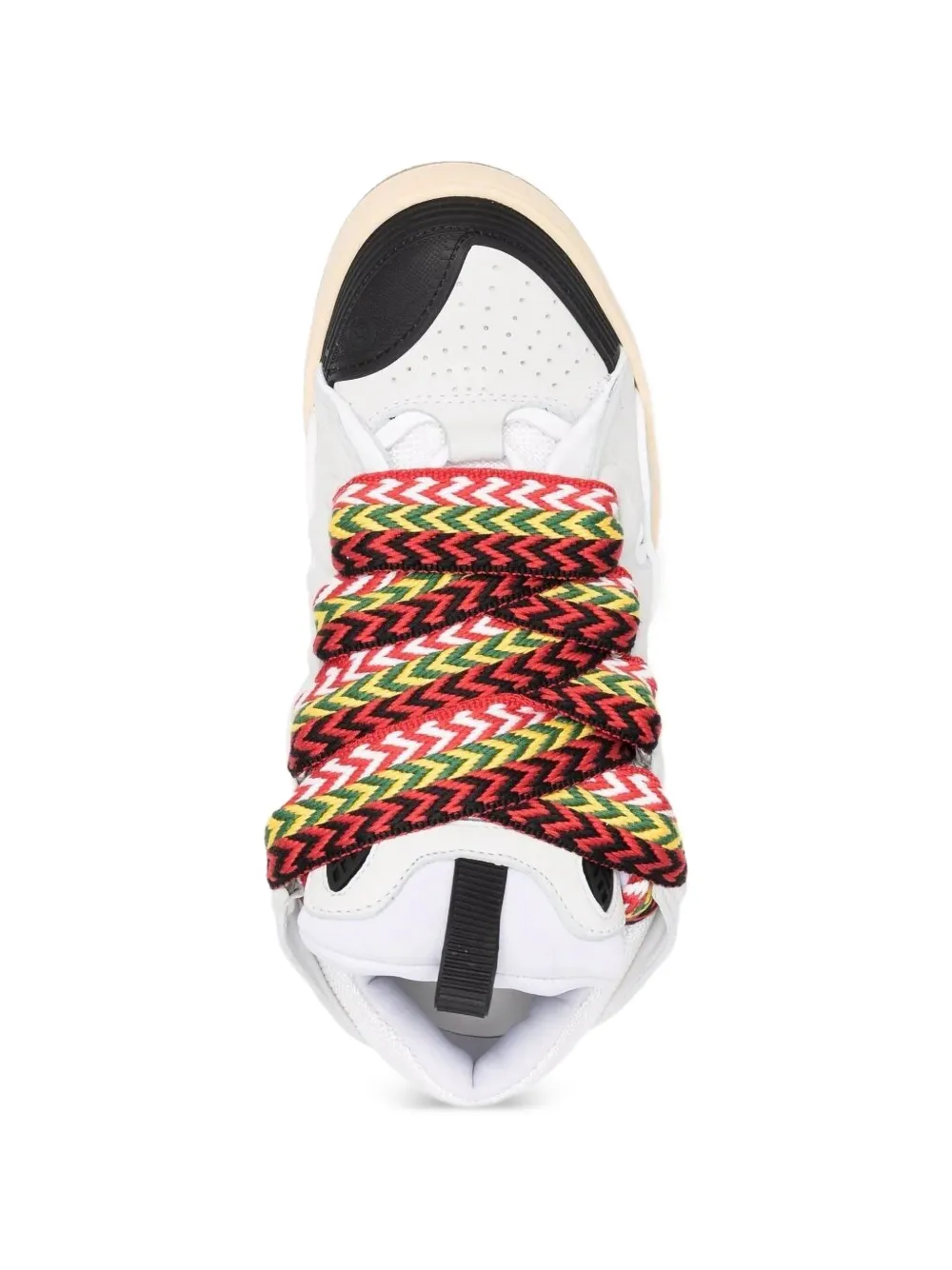 Lanvin Curb sneakers met touw-veters Grijs