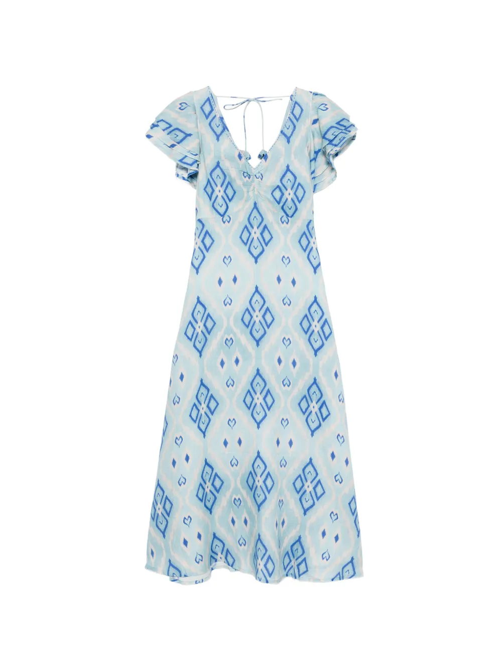 NIMO WITH LOVE Belladonna maxi dress - Blu