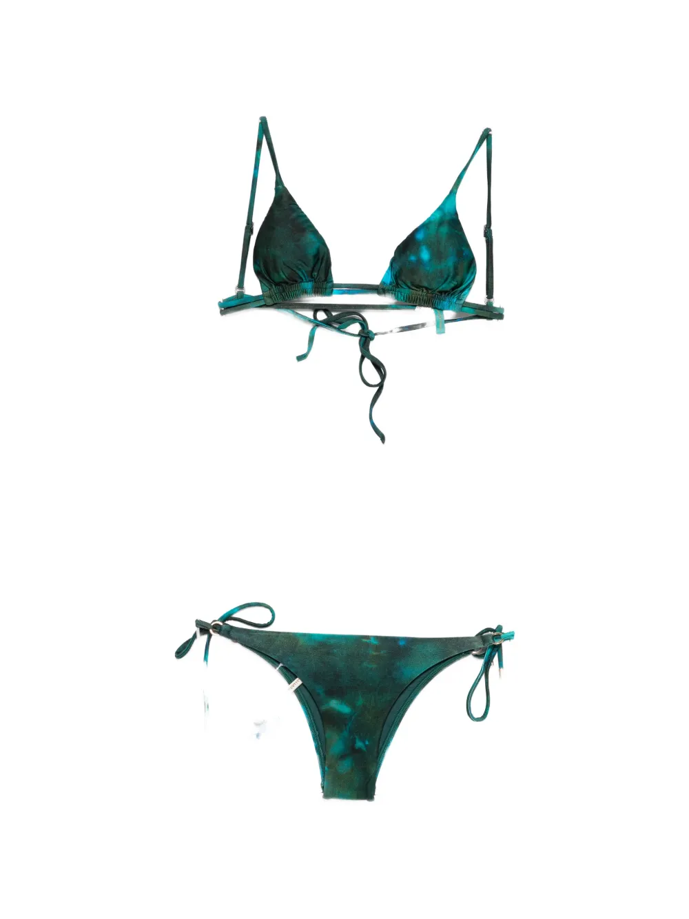 Cia Marítima Saint Tropez marbled bikini - Verde
