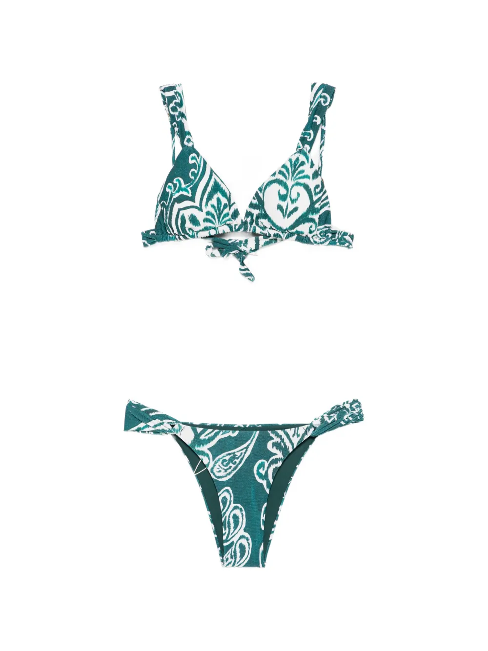 Cia Marítima Antibes printed bikini - Grün
