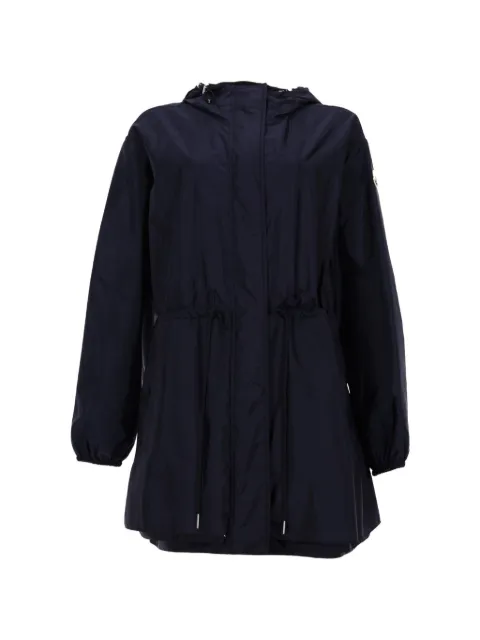 Moncler hooded drawstring-waist coat