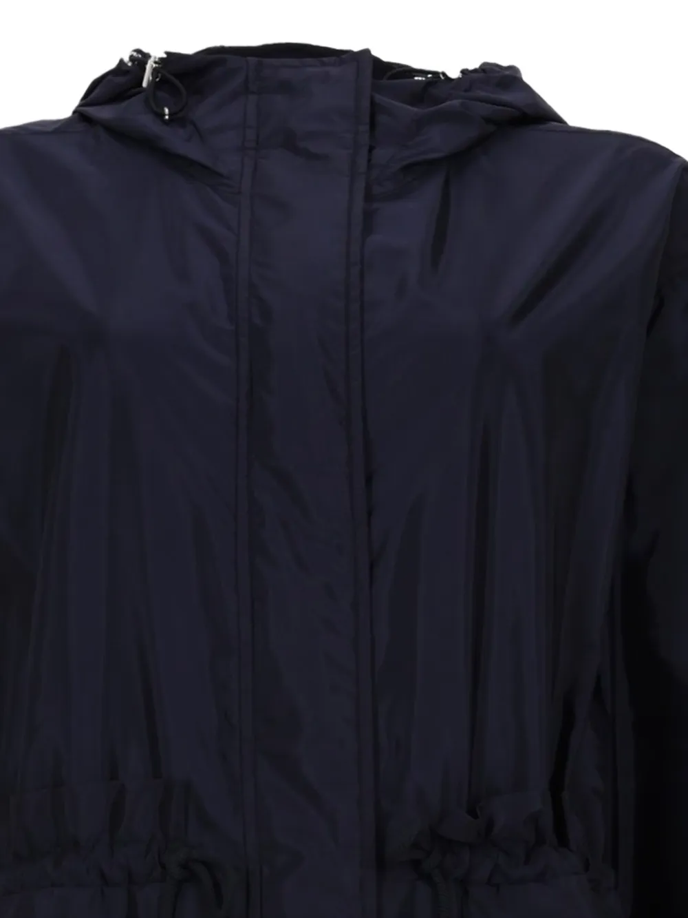 Moncler Jas met trekkoordtaille Blauw