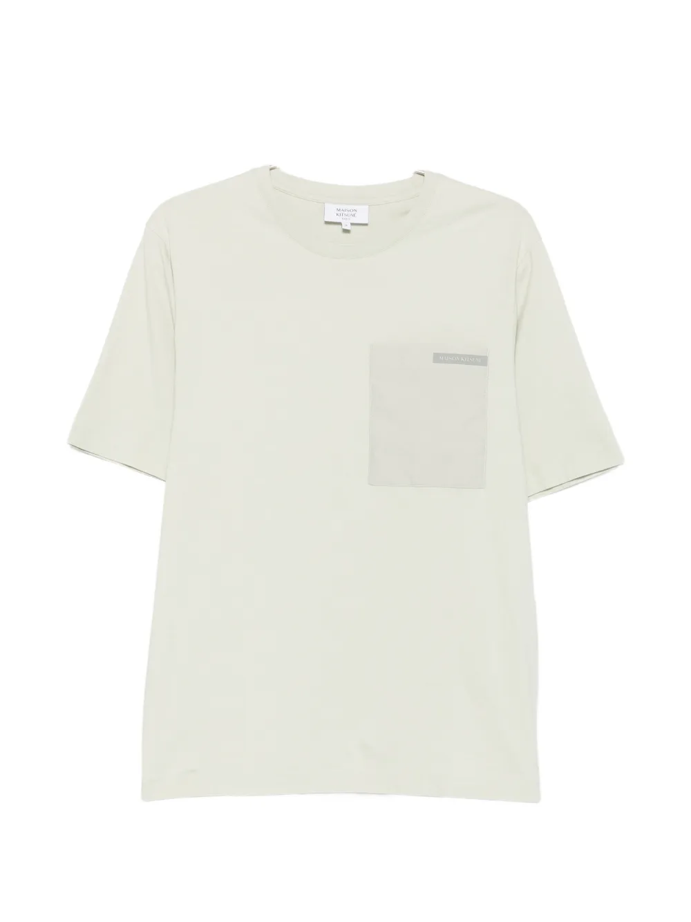 Maison Kitsuné pocket T-shirt - Verde