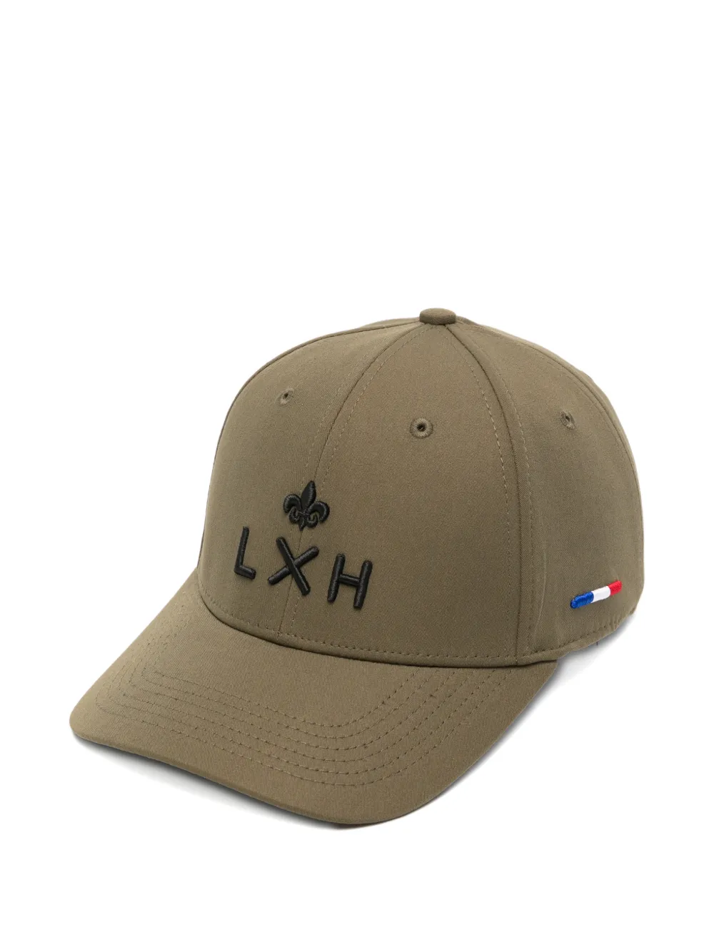 LXH logo-embroidered baseball cap - Grün
