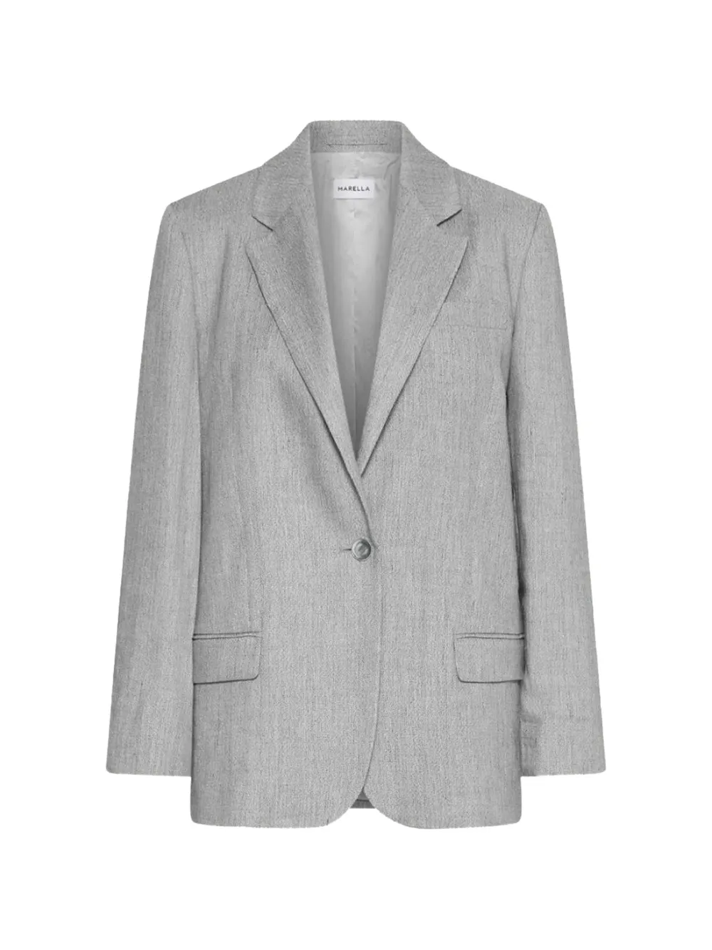 Marella single-breasted blazer - Grigio