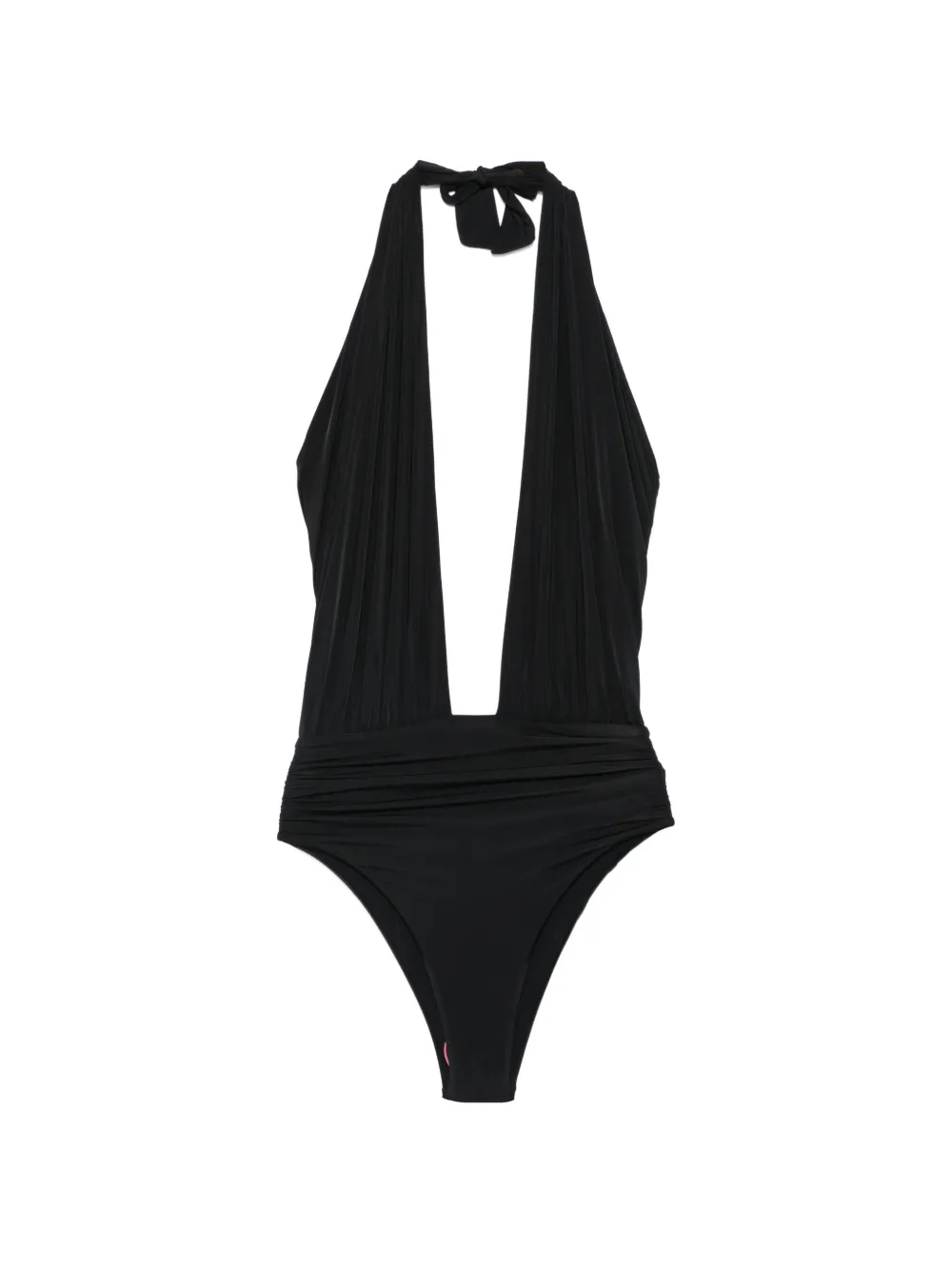Balmain logo-detail swimsuit - Nero