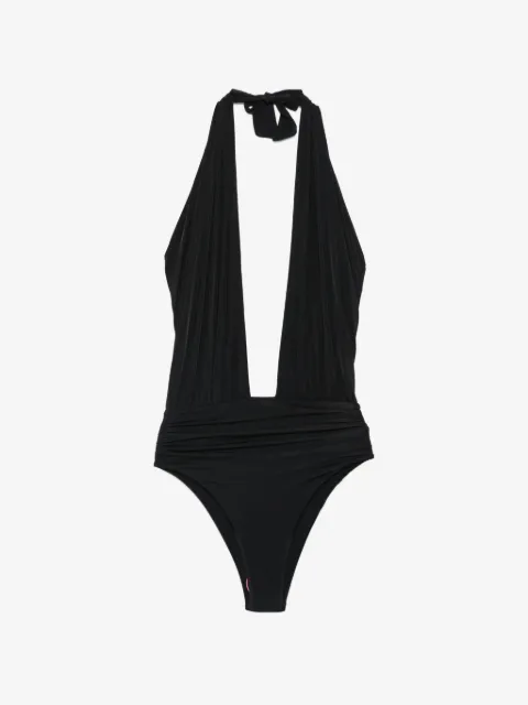 Balmain logo-detail swimsuit