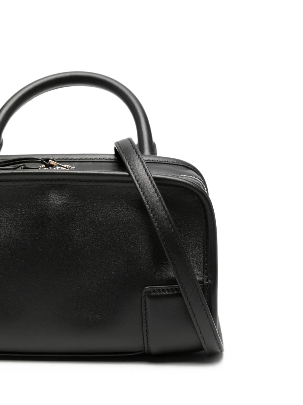 LOEWE Amazona 180 mini-tas van zacht kalfsleer Zwart