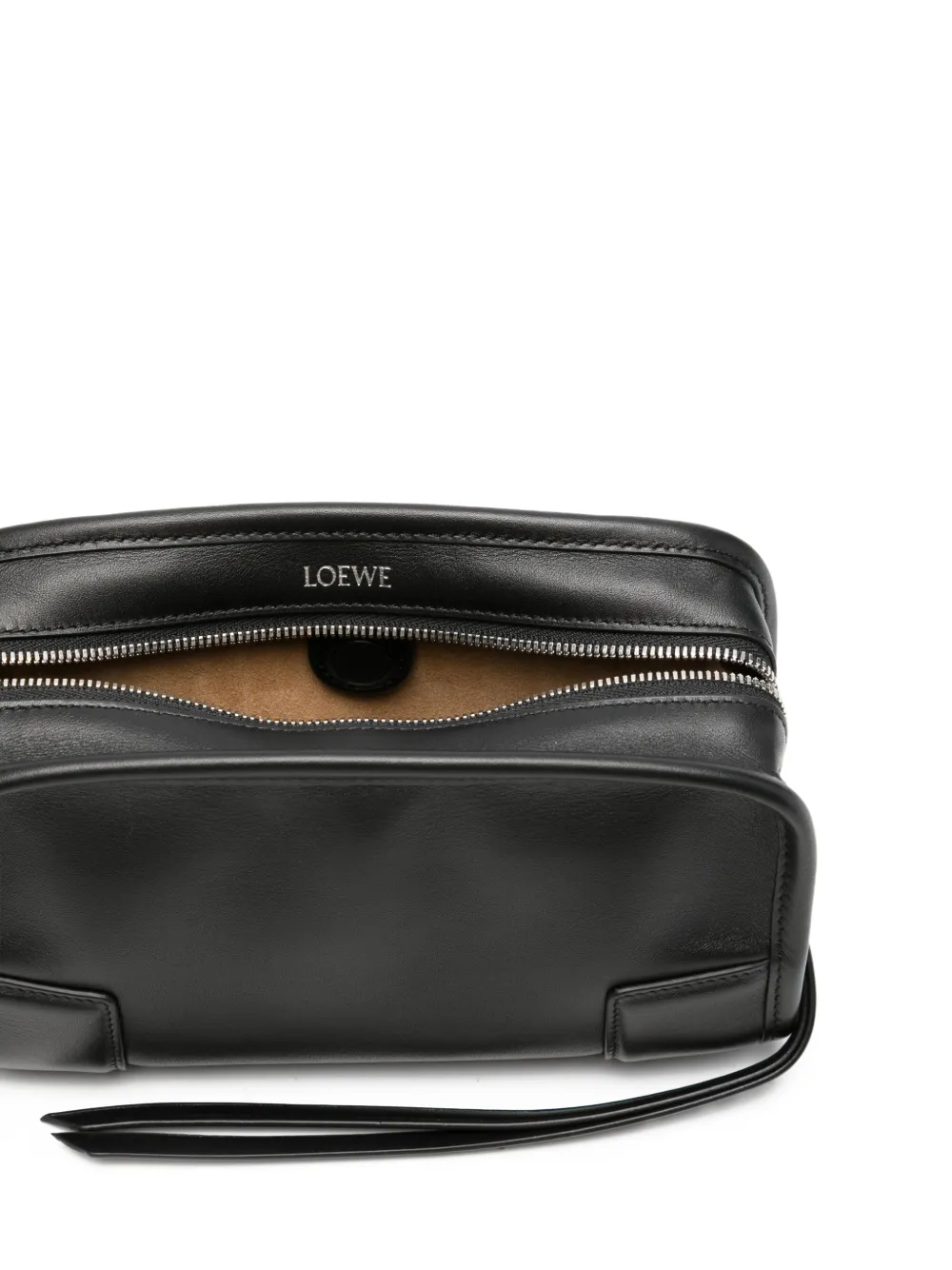LOEWE Amazona 180 mini-tas van zacht kalfsleer Zwart