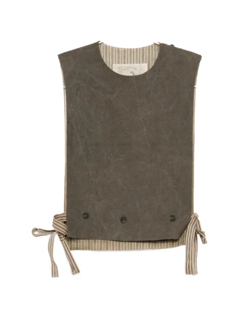 Ziggy Chen side-tie vest top 