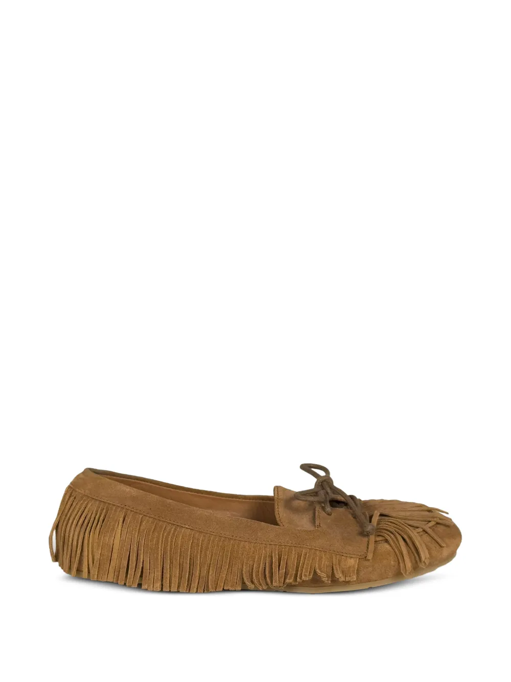 Vic Matie fringed loafers - Marrone