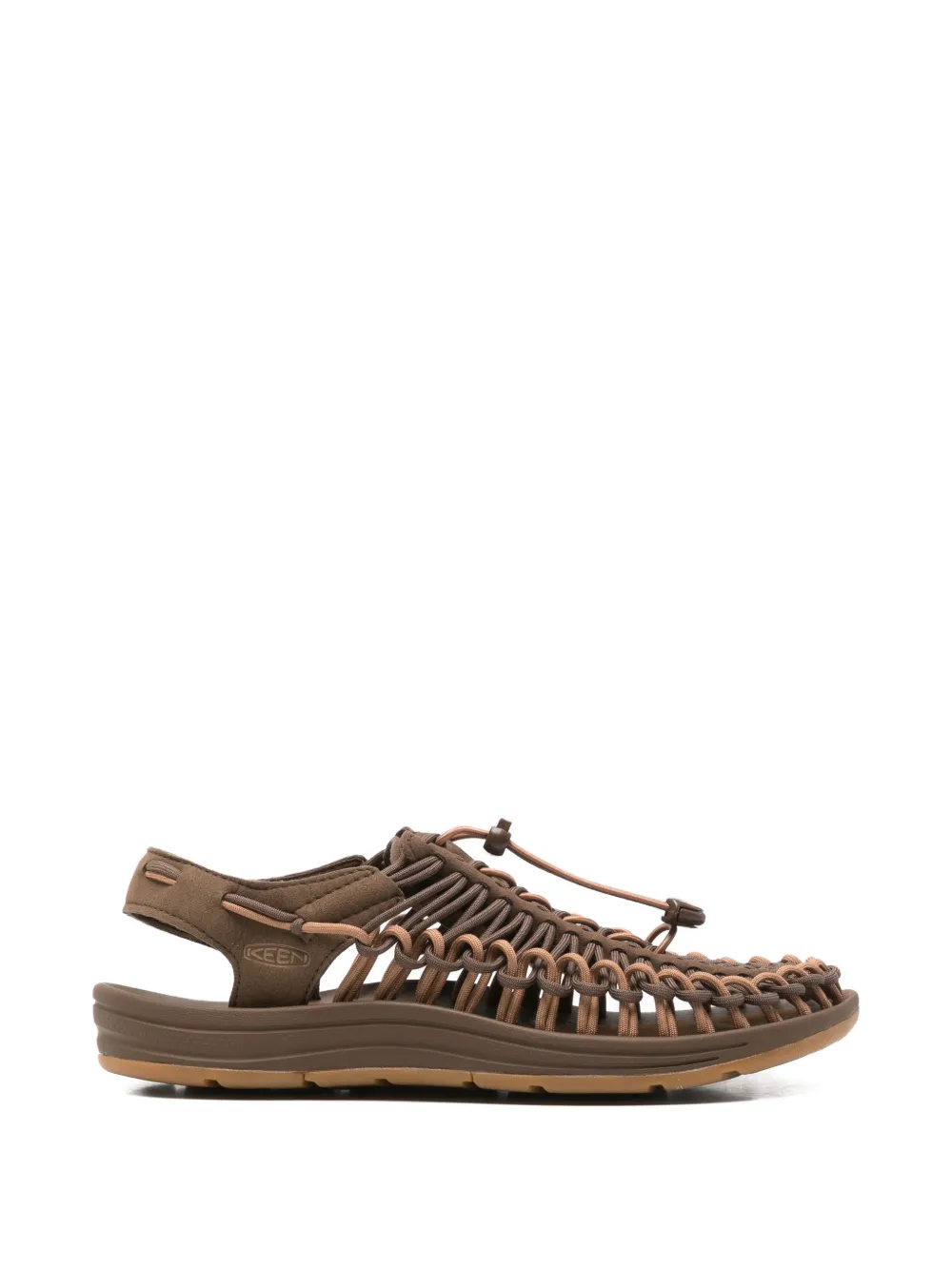 KEEN FOOTWEAR Uneek braided sandals - Marrone
