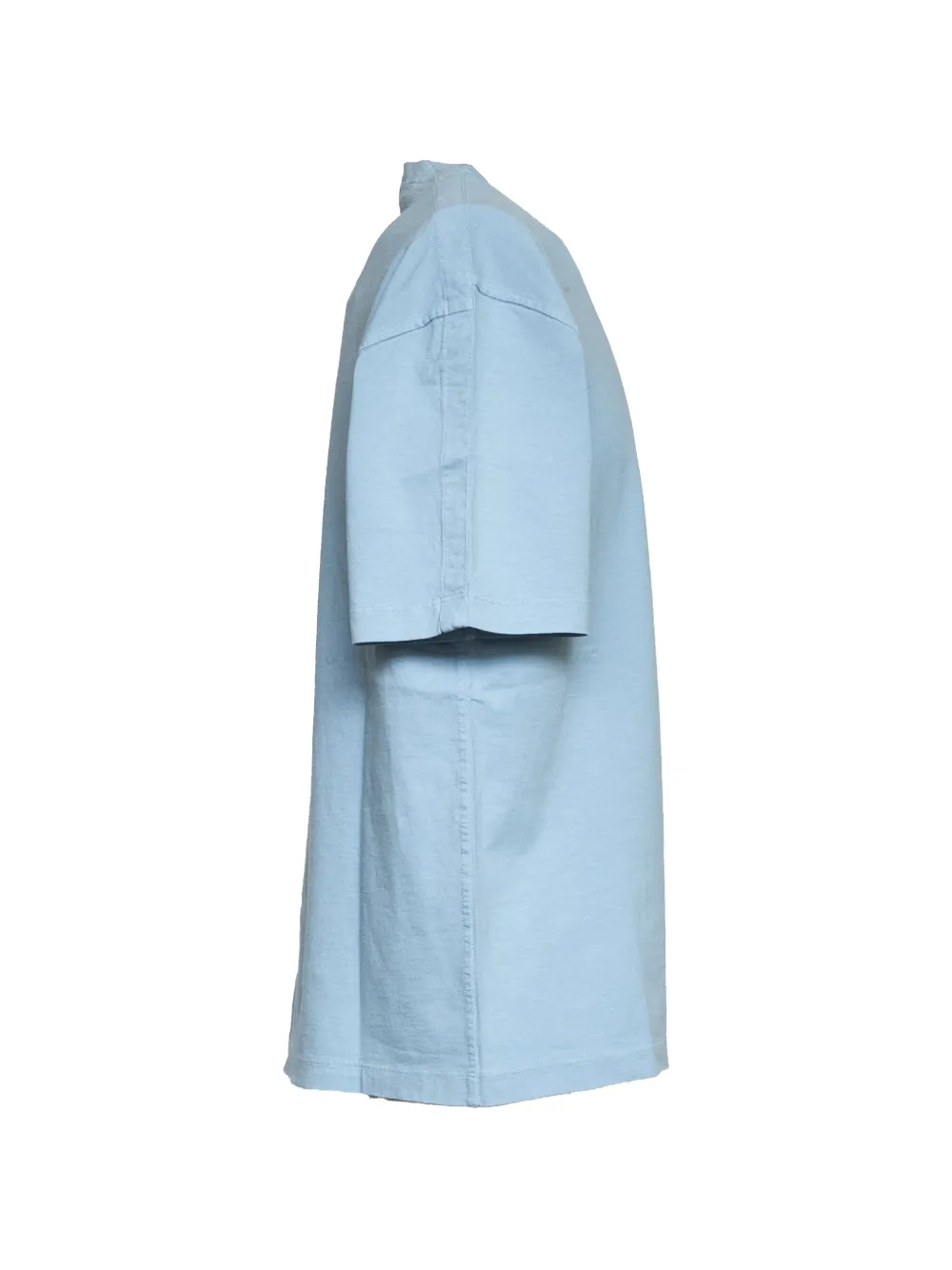Stone Island T-shirt met geborduurd logo Blauw