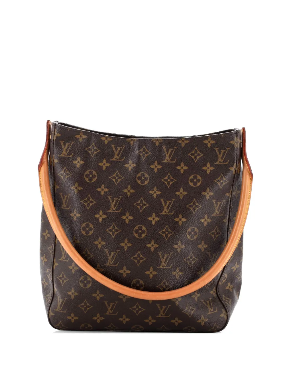 Louis Vuitton Pre-Owned Looping Handbag Monogram Canvas GM shoulder bag - Braun