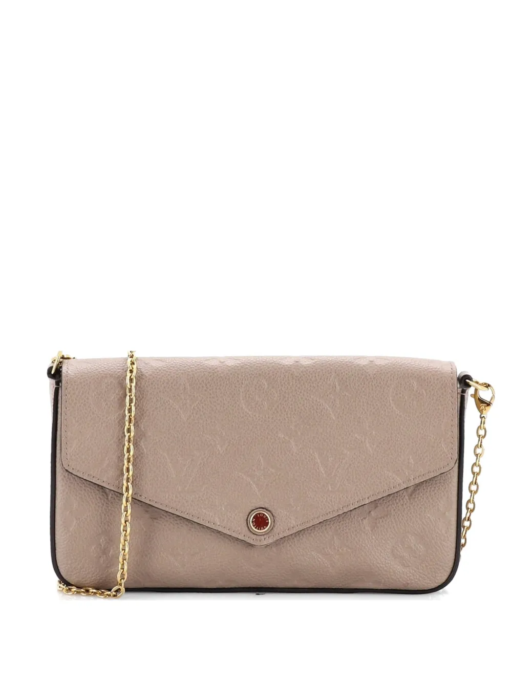 Louis Vuitton Pre-Owned Felicie Pochette Monogram Empreinte Leather crossbody bag - Toni neutri