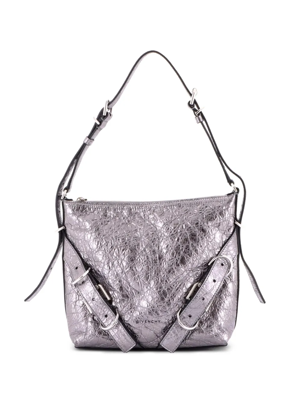 Givenchy Pre-Owned Voyou Bag Leather Small shoulder bag - Effetto metallizzato