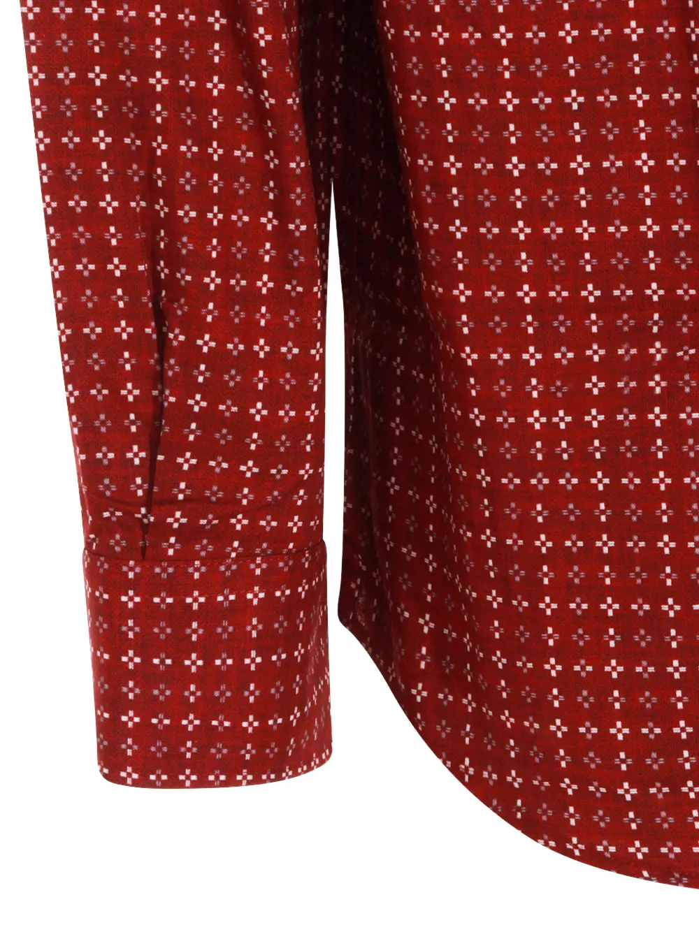 Brunello Cucinelli Overhemd met patroon Rood