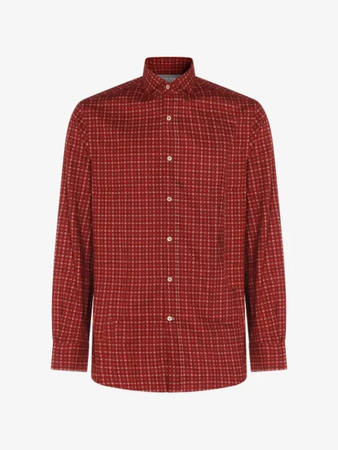 Brunello Cucinelli patterned shirt