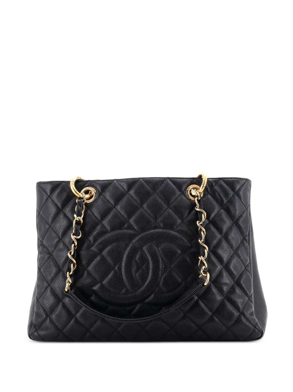 CHANEL Pre-Owned Grand Shopping Quilted Caviar tote bag - Schwarz
