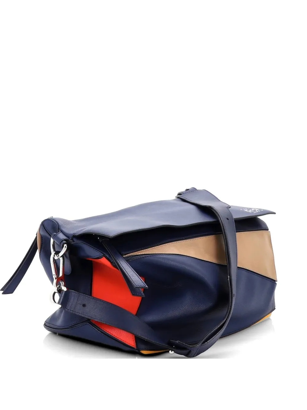 Loewe Pre-Owned Puzzle Bag Leather XL shoulder bag - Blu