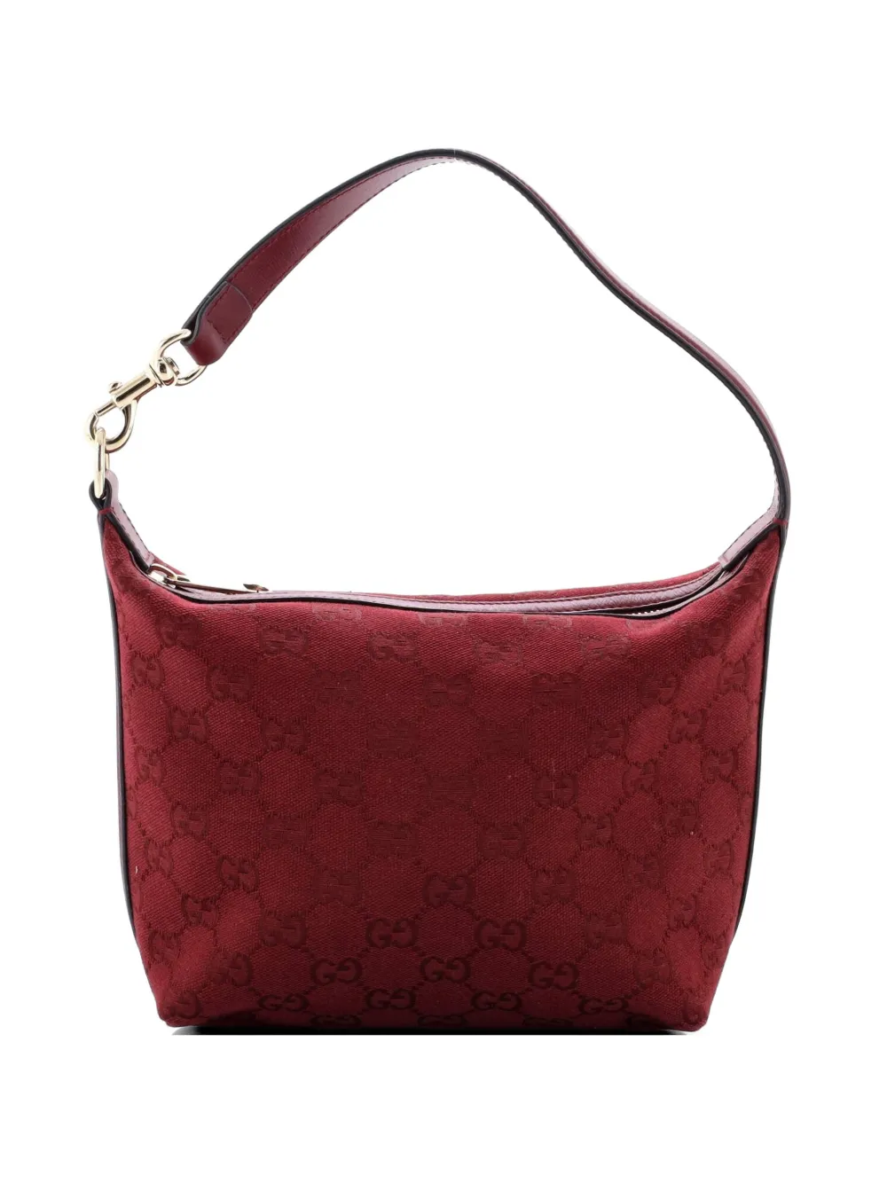 Gucci Pre-Owned Ophidia Zip GG Canvas Super Mini shoulder bag - Rosso