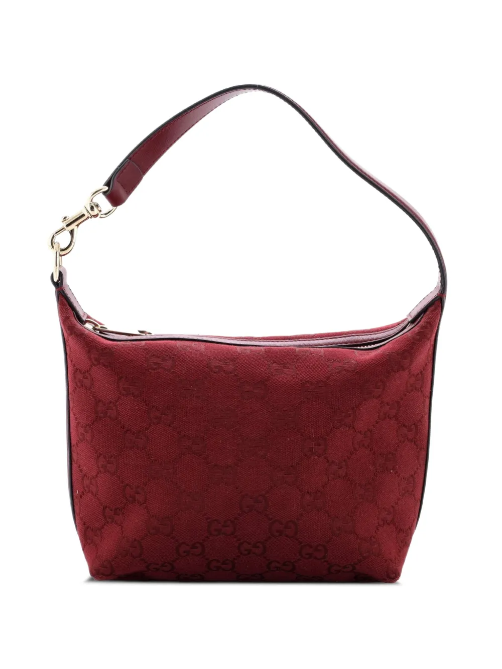 Gucci Pre-Owned Ophidia Zip GG Canvas Super Mini shoulder bag - Rosso