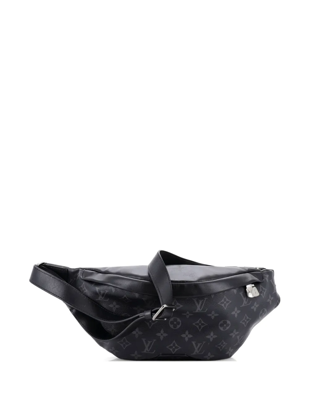 Louis Vuitton Pre-Owned Discovery Bumbag Monogram Eclipse Canvas belt bag - Grigio