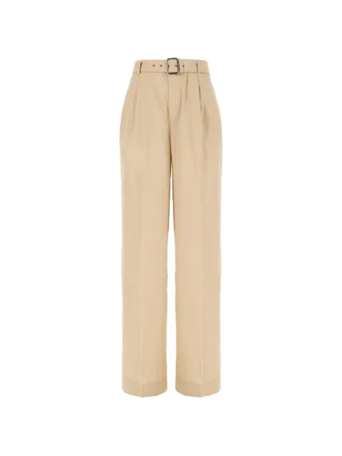 Iceberg belted pleated trousers