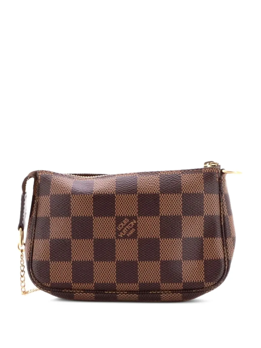 Louis Vuitton Pre-Owned Pochette Accessoires Damier Mini clutch bag - Marrone