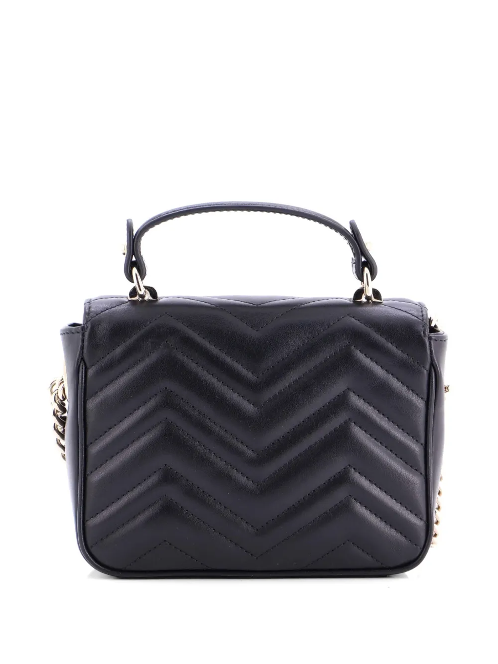 Gucci Pre-Owned GGマーモント トップハンドル チェーン フラップ