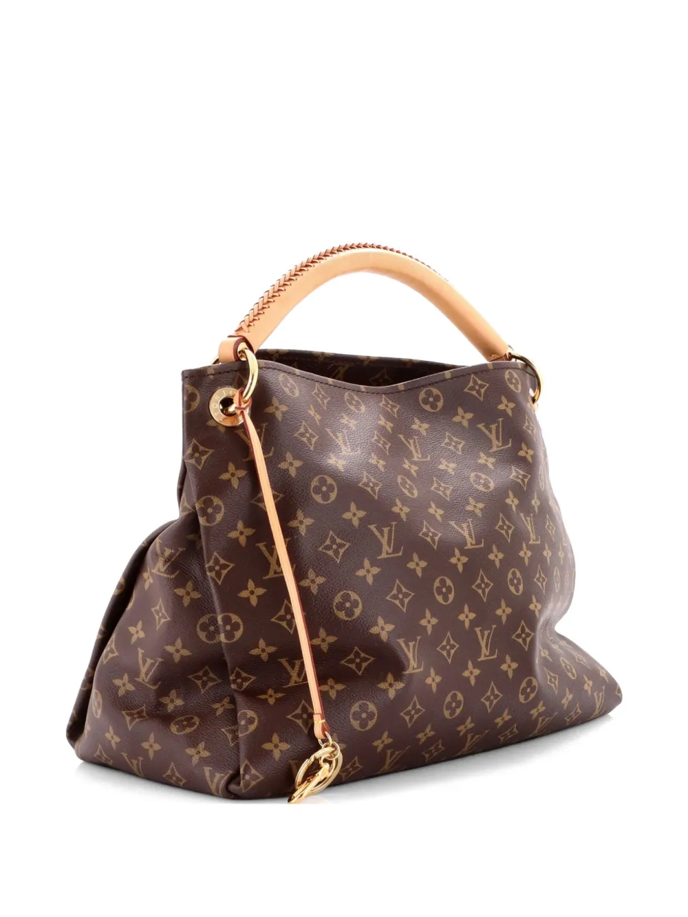 Louis Vuitton Pre-Owned Artsy Handbag Monogram Canvas MM hobo bag - Marrone