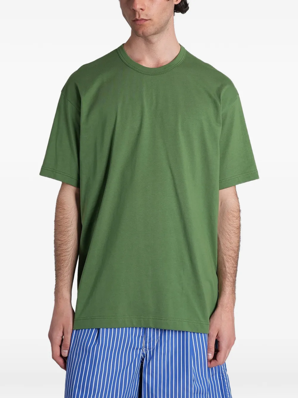 Comme Des Garçons Shirt logo-print T-shirt - Verde