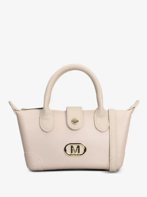 Marc Ellis S Lollipop logo-plaque tote bag